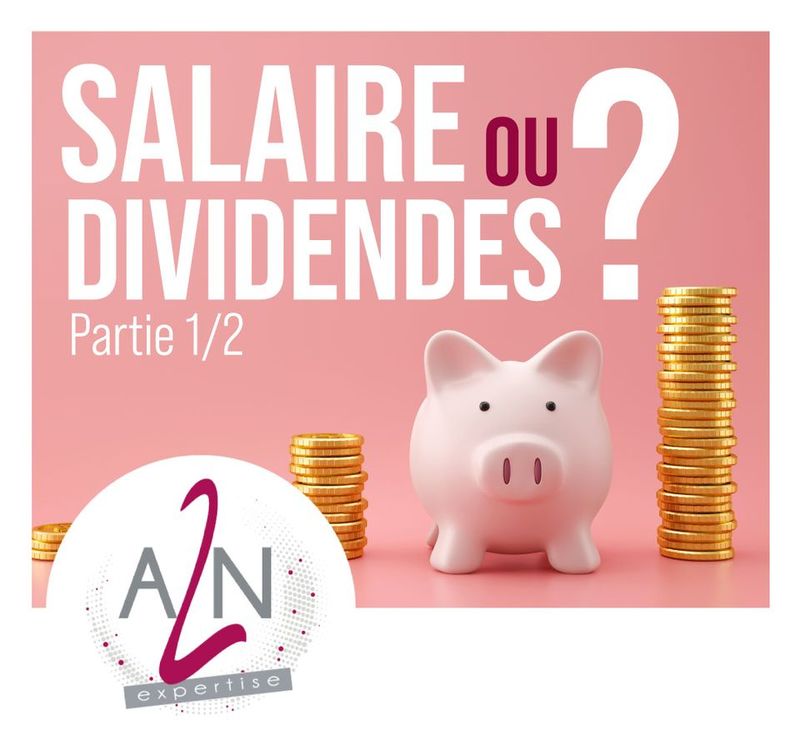 CHOISIR ENTRE SALAIRE ET DIVIDENDES 1/2 